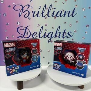 🕷️MARVEL WOW PODS 4D SET OF 2